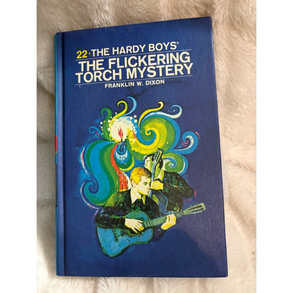Hardy Boys 22 The Flickering Torch Mystery Franklin Dixon 1971 Grosset & Dunlap